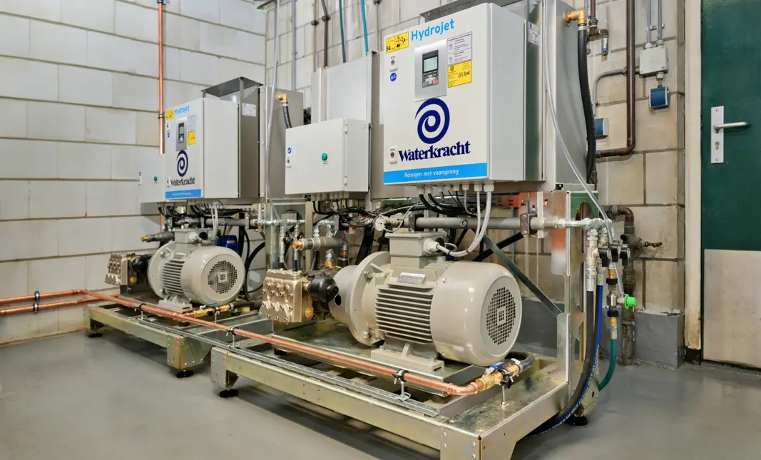 Stationaire koudwater hogedrukreiniger